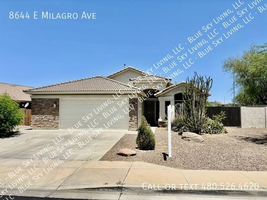 House for rent at 8644 E Milagro Ave, Mesa, AZ 85209