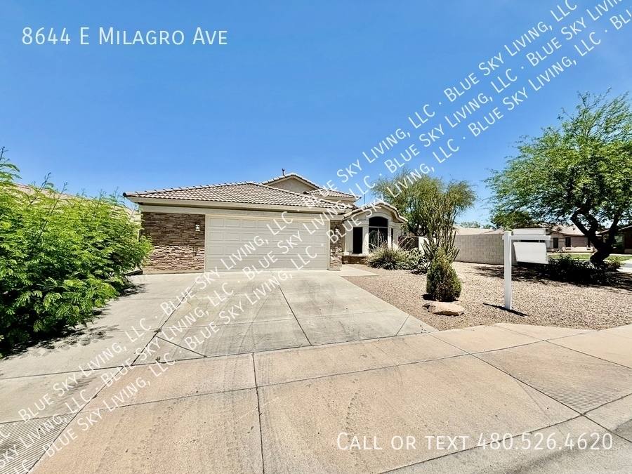 House for rent at 8644 E Milagro Ave, Mesa, AZ 85209