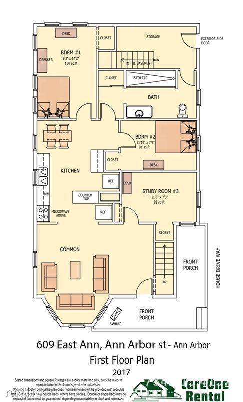 House for rent at 609 E Ann St #609, Ann Arbor, MI 48104