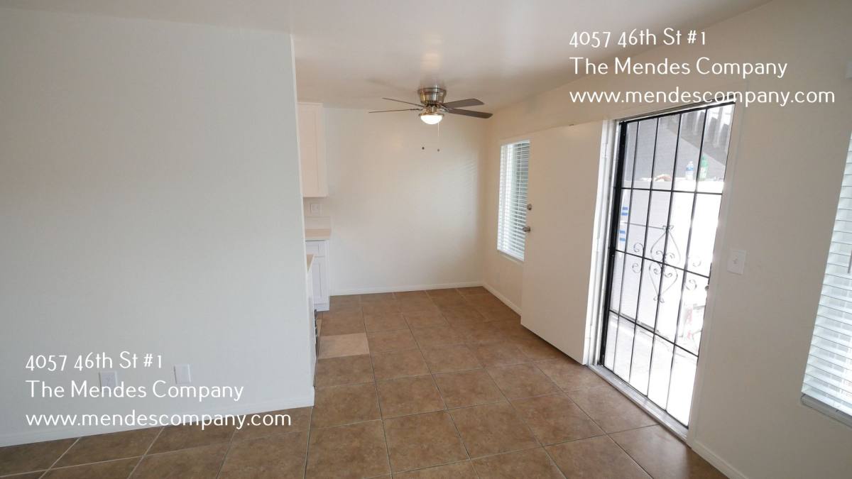 Apartment for rent at 4057 46th St #1, San Diego, CA 92105