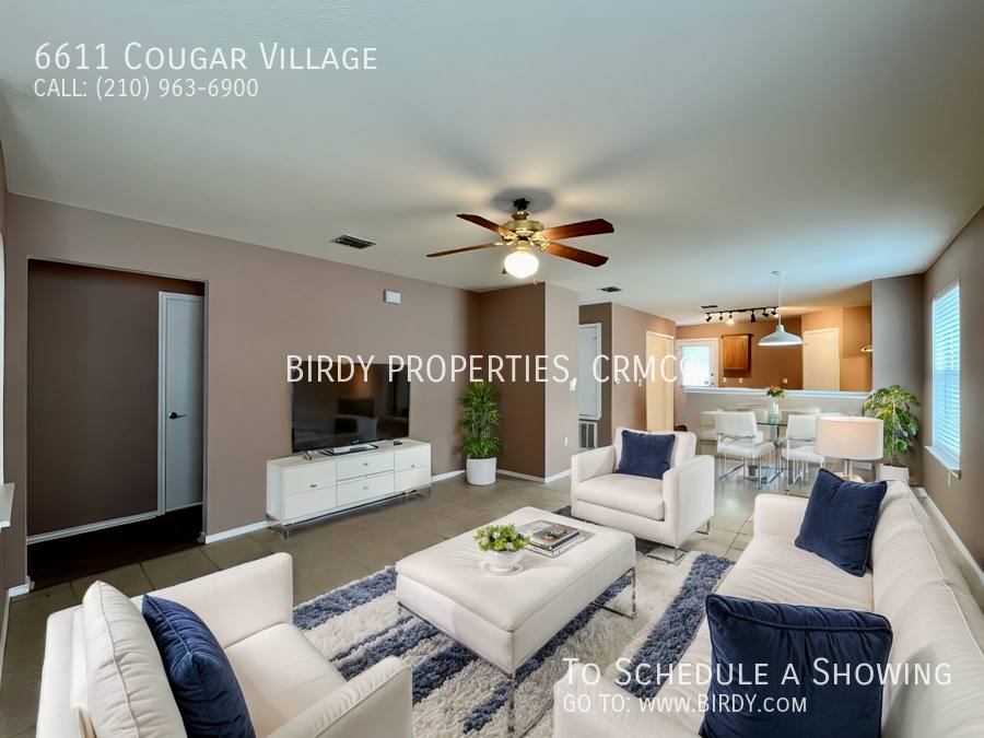House for rent at 6611 Cougar Village, San Antonio, TX 78242