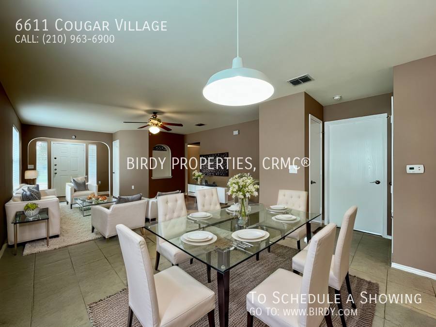 House for rent at 6611 Cougar Village, San Antonio, TX 78242