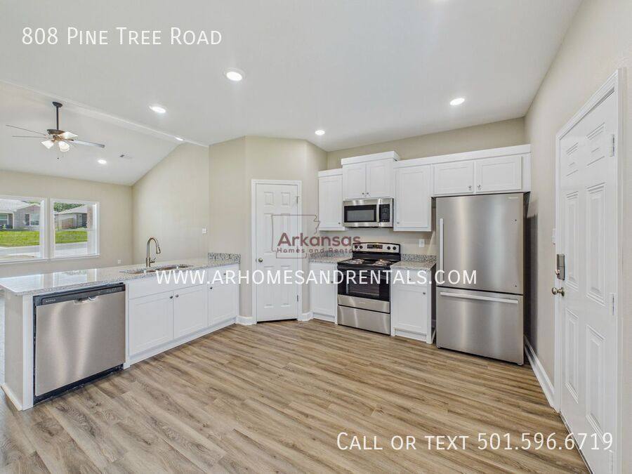 House for rent at 808 Pine Tree Rd, Jacksonville, AR 72076