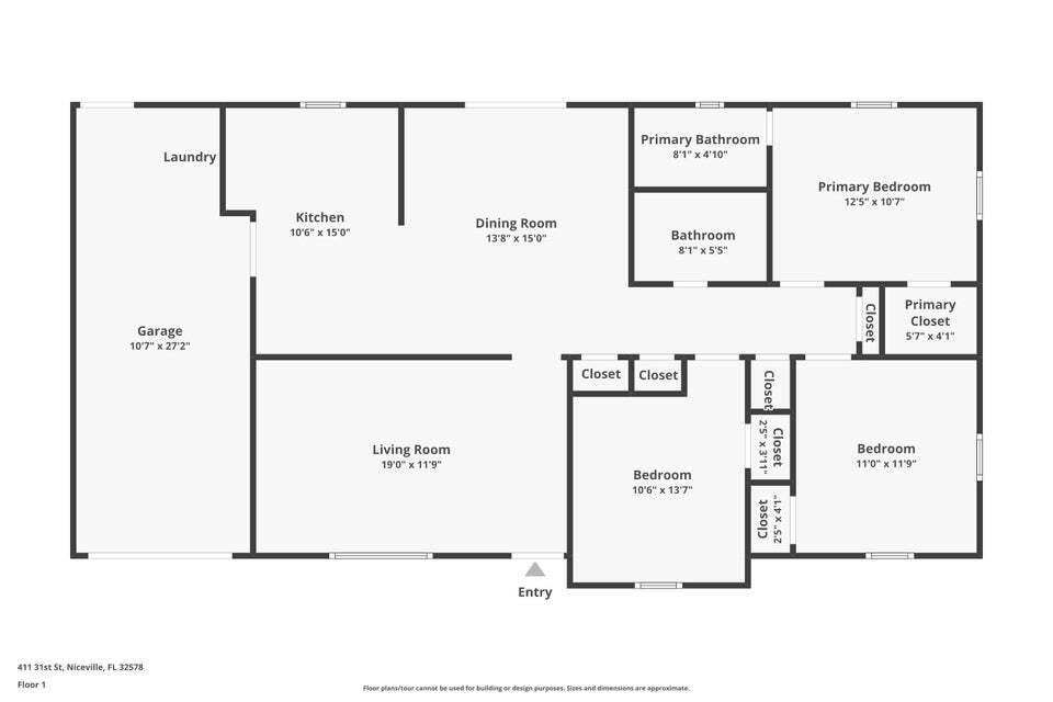House for rent at 411 31st St, Niceville, FL 32578