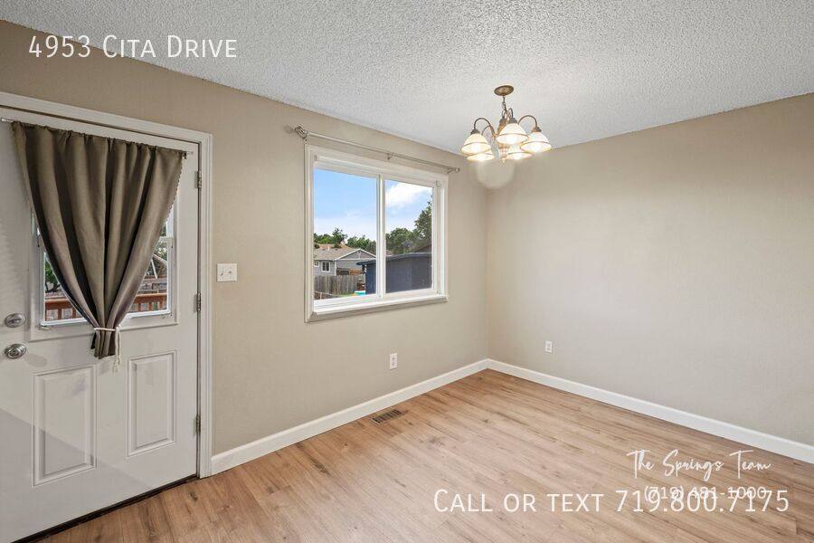 House for rent at 4953 Cita Dr, Colorado Springs, CO 80916