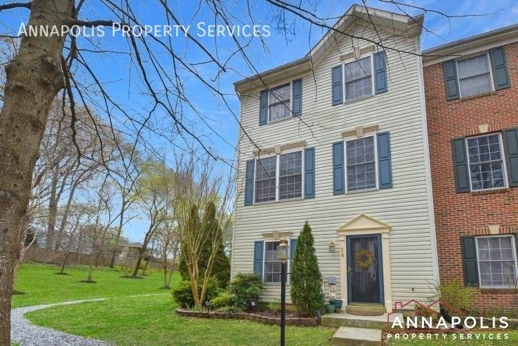 Townhouse for rent at 34 Millhaven Court, Edgewater, MD 21037