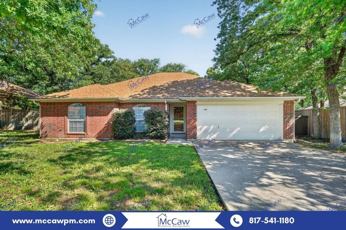 House for rent at 549 Dylan Court, Azle, TX 76020