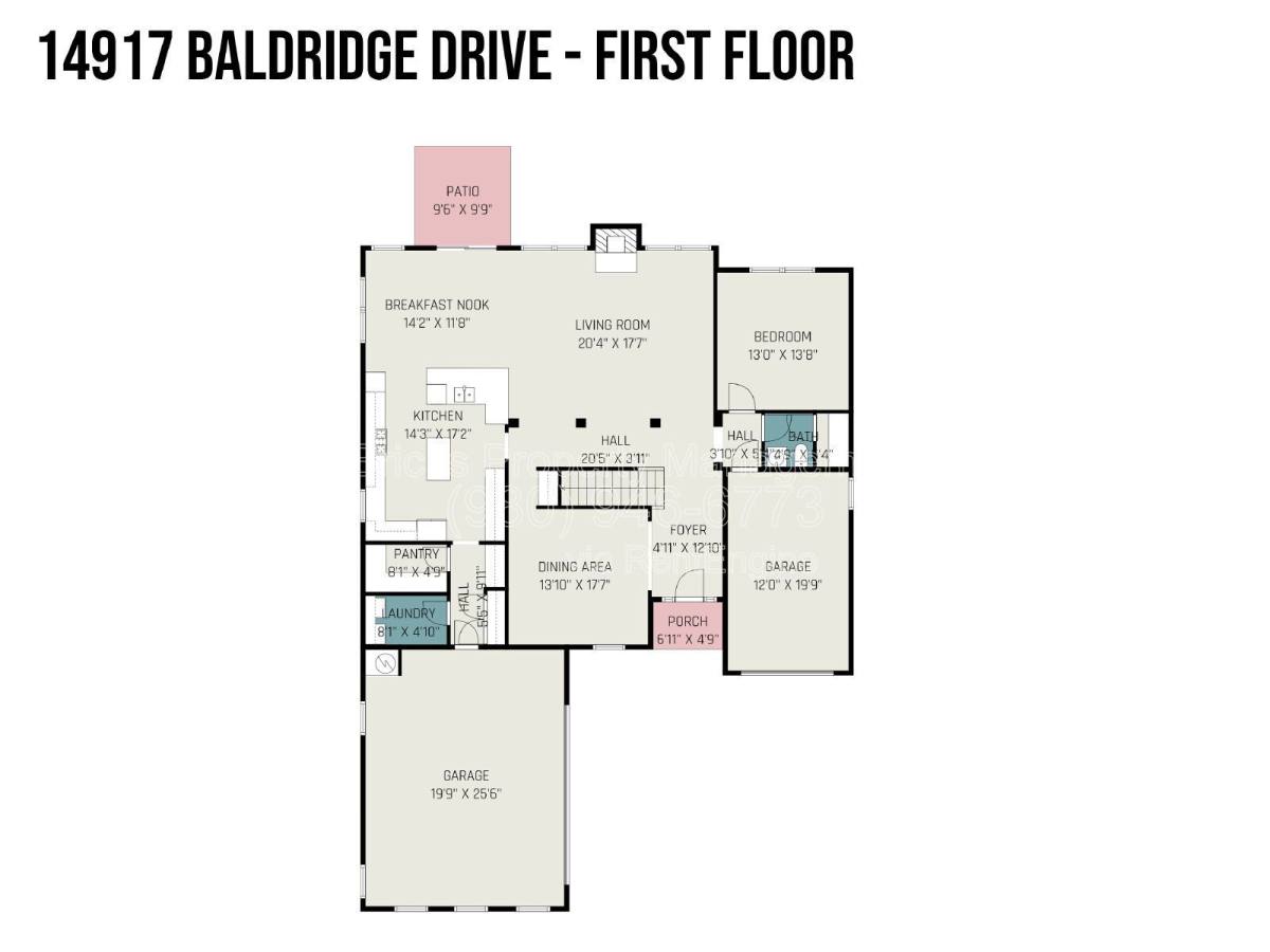 House for rent at 14917 Baldridge Dr, Huntersville, NC 28078