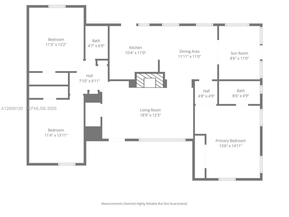 Apartment for rent at 3500 Ponce De Leon Blvd, Miami, FL 33134