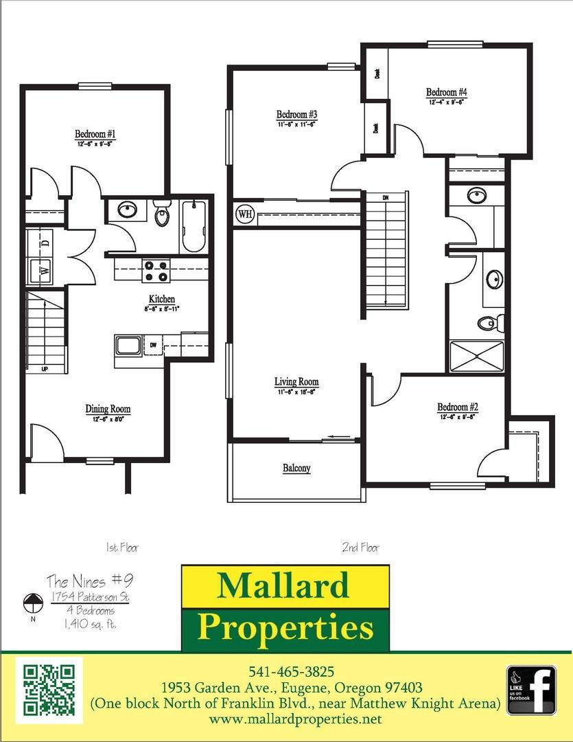 Apartment for rent at 1754 Patterson St 1-9, Eugene, OR 97401