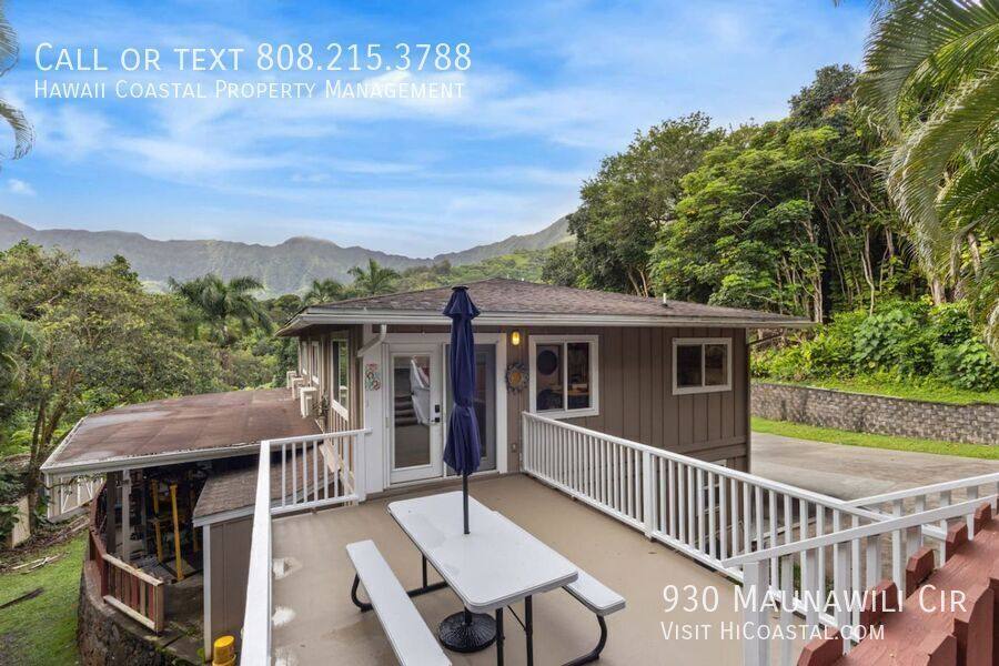House for rent at 930 Maunawili Circle, Kailua, HI 96734