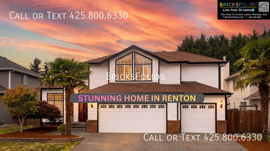 House for rent at 4522 NE 21st Place, Renton, WA 98059