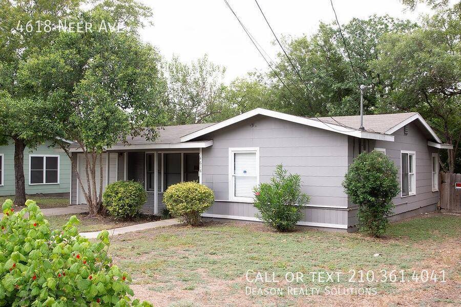 House for rent at 4618 Neer Ave, San Antonio, TX 78213