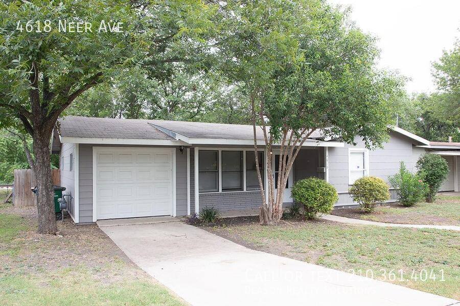 House for rent at 4618 Neer Ave, San Antonio, TX 78213