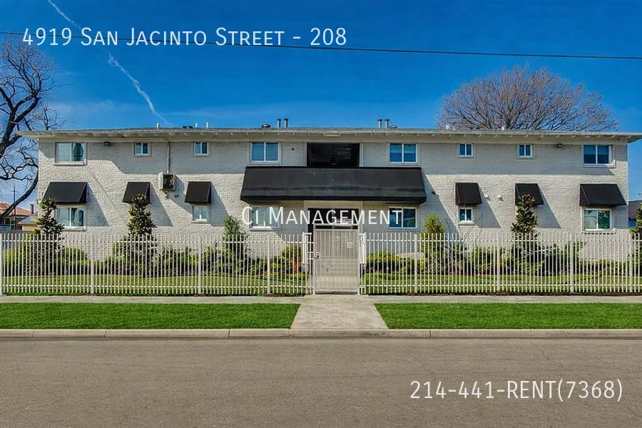 Apartment for rent at 4919 San Jacinto St #208, Dallas, TX 75206