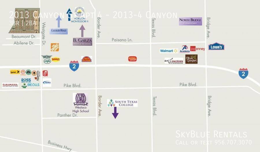 Apartment for rent at 2013 Canyon St #4, Weslaco, TX 78596
