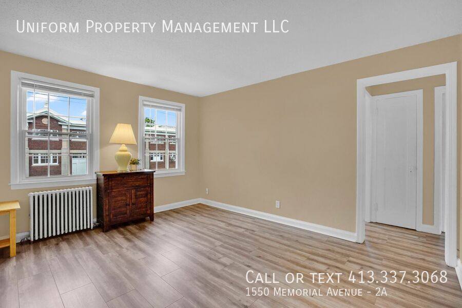 Condo for rent at 1550 Memorial Ave #2A, West Springfield, MA 01089