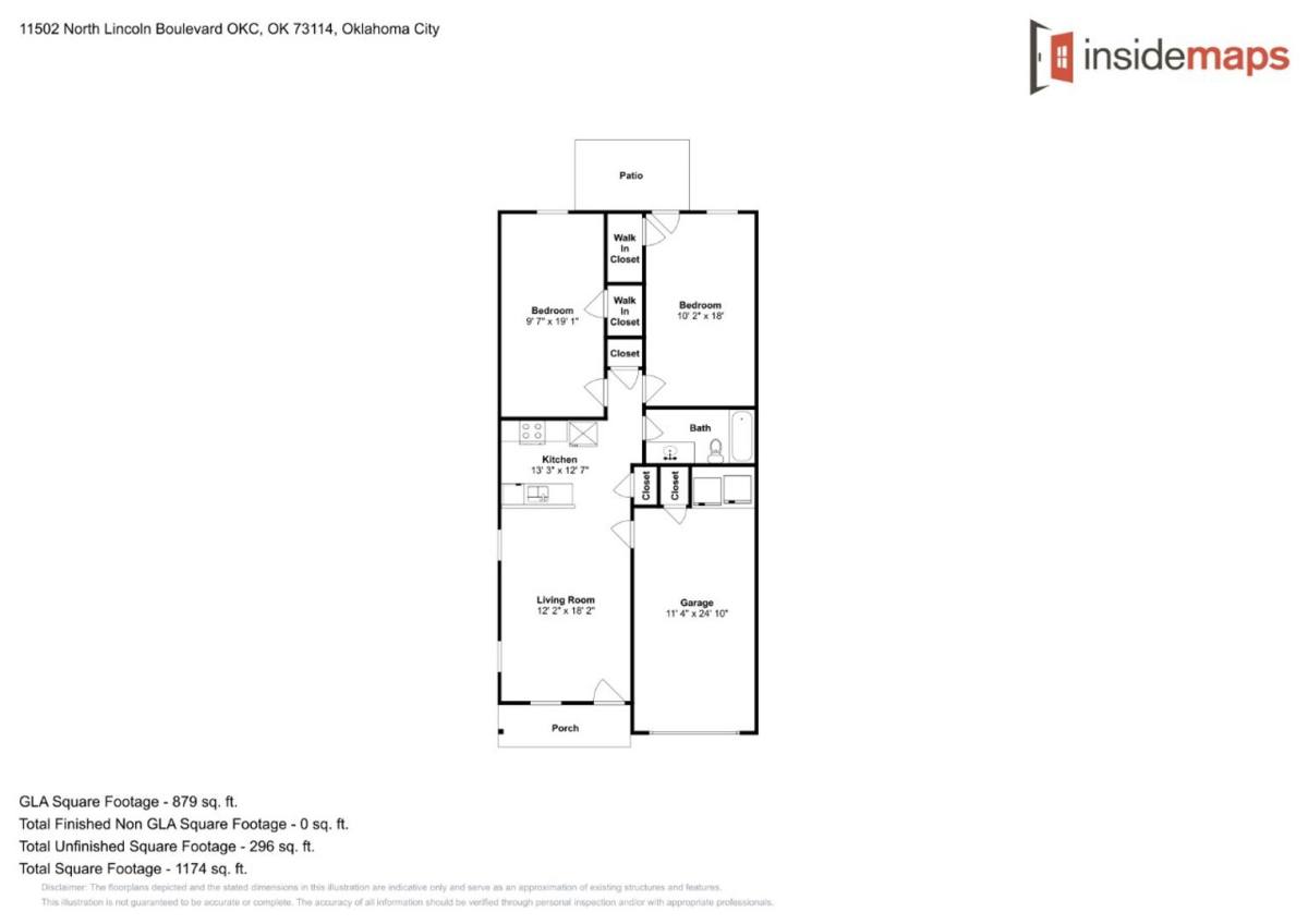House for rent at 11502 N Lincoln Blvd, Oklahoma City, OK 73114