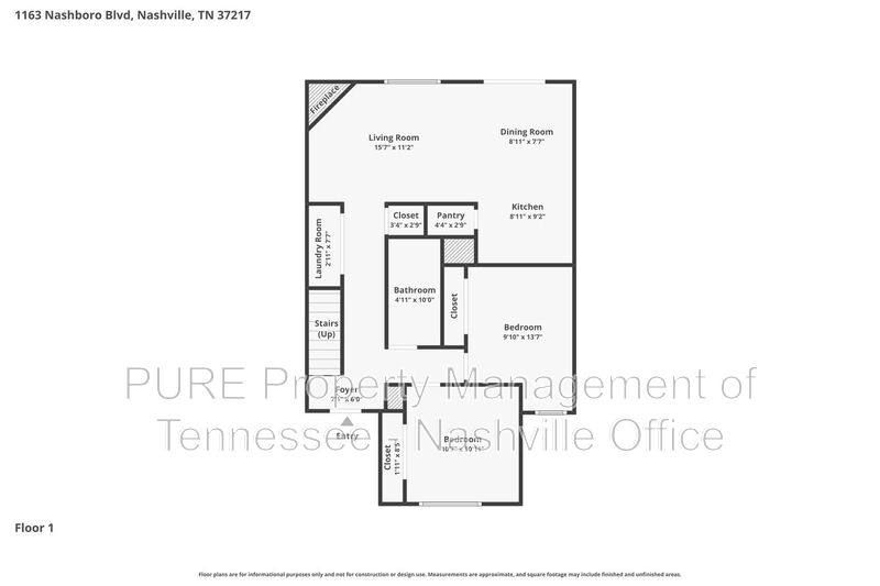 Townhouse for rent at 1163 Nashboro Blvd, Nashville, TN 37217