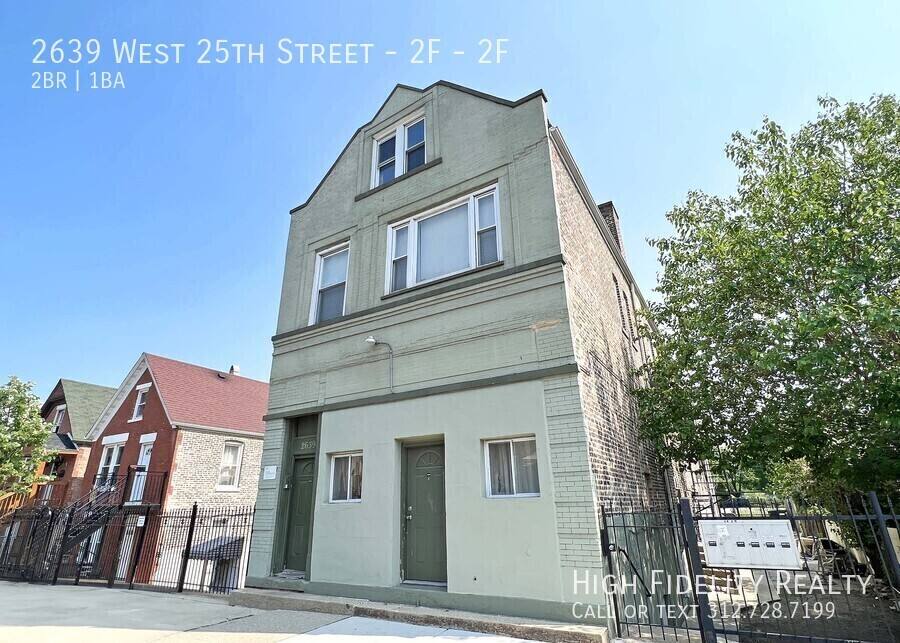 Apartment for rent at 2639 W 25th St #2F, Chicago, IL 60608