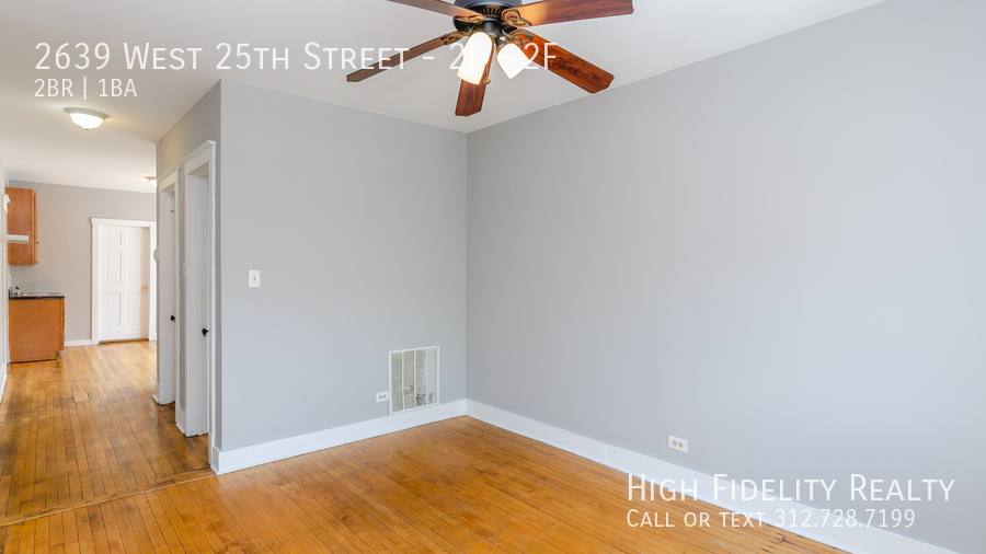Apartment for rent at 2639 W 25th St #2F, Chicago, IL 60608