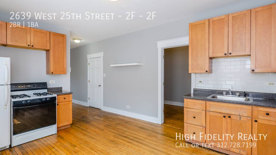 Apartment for rent at 2639 W 25th St #2F, Chicago, IL 60608