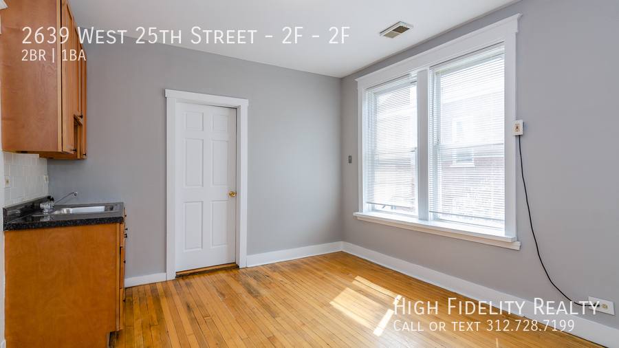 Apartment for rent at 2639 W 25th St #2F, Chicago, IL 60608