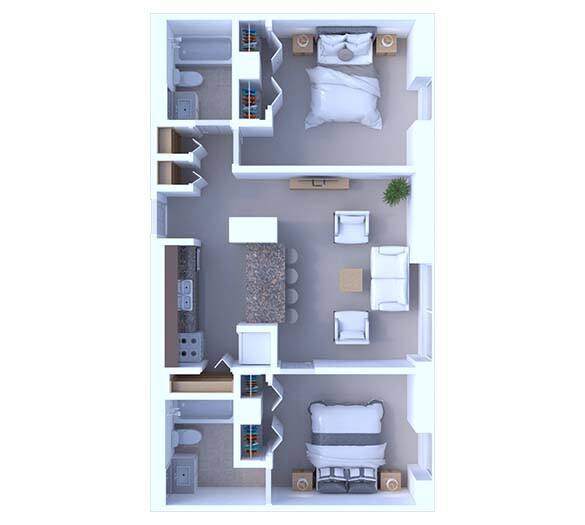 Apartment for rent at 1380 E Hyde Park Blvd #211, Chicago, IL 60615