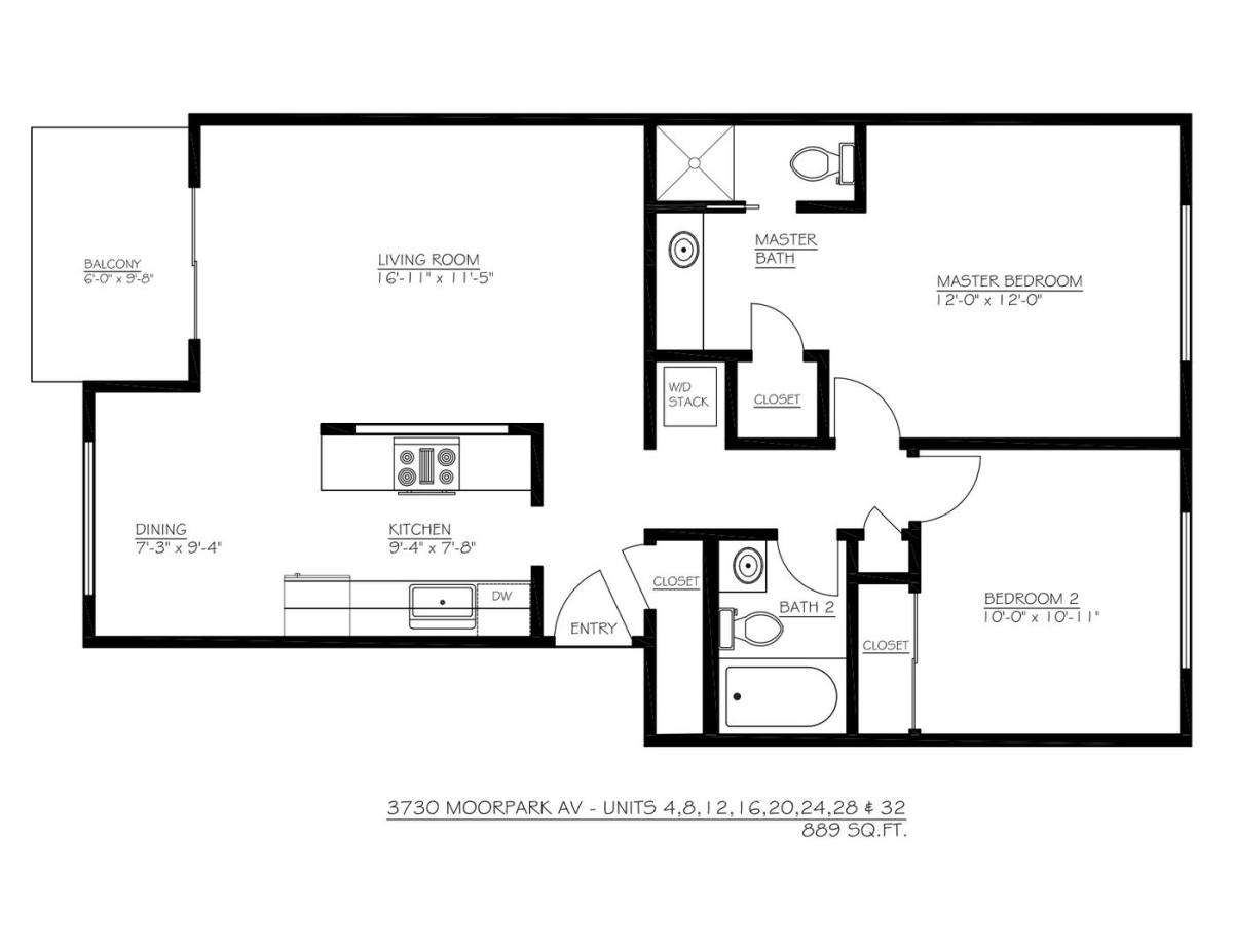 Apartment for rent at 3730 Moorpark Ave, San Jose, CA 95117