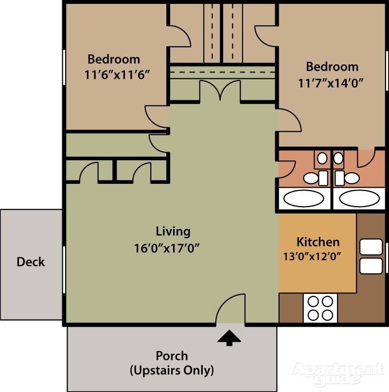 Apartment for rent at Timberline Townhomes, 1303 Forest Knolls Circle #1710, Winston Salem, NC 27101