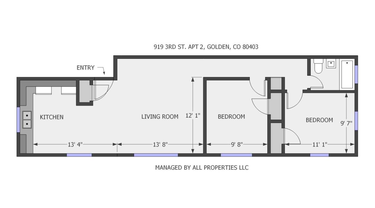 Apartment for rent at 919 3rd St #2-1, Golden, CO 80403
