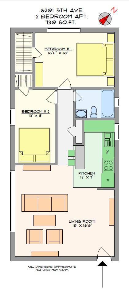 Apartment for rent at The Bentley, 6201 Fifth Ave, Pittsburgh, PA 15232