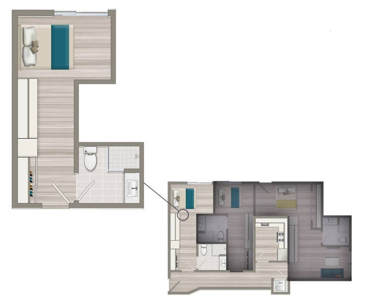 Apartment for rent at 1901 Overland Ave, Los Angeles, CA 90025