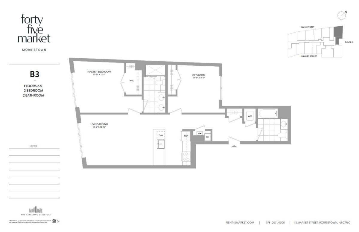 Apartment for rent at 45 Market St, Morristown, NJ 07960