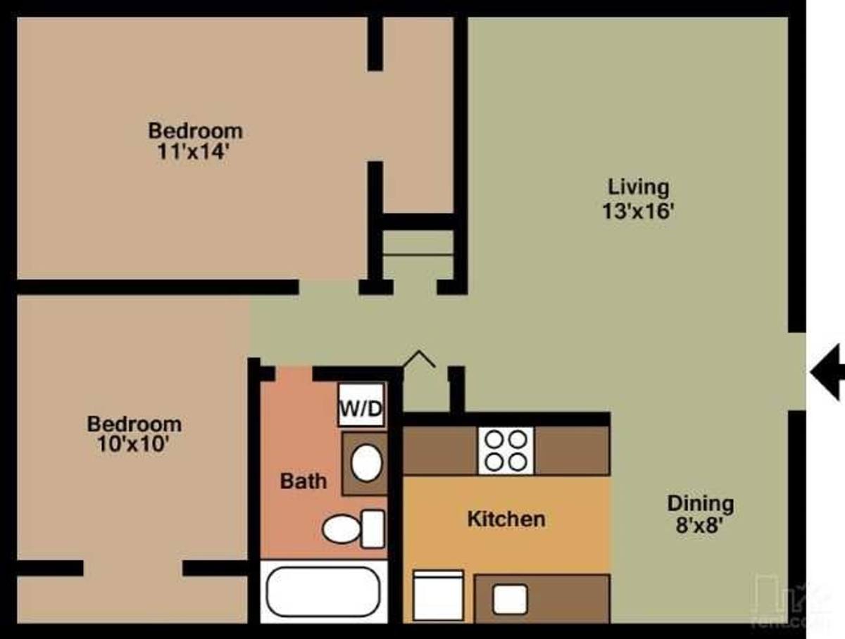 Apartment for rent at 2408 NW 52nd St, Lawton, OK 73505