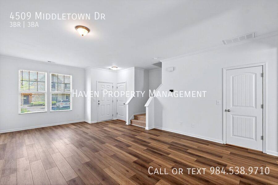 Townhouse for rent at 4509 Middletown Dr, Wake Forest, NC 27587