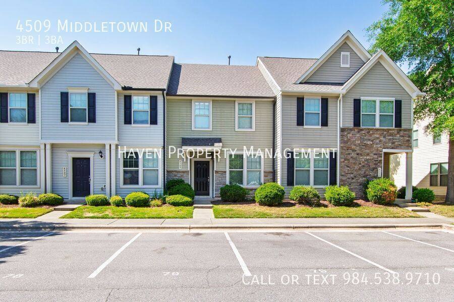Townhouse for rent at 4509 Middletown Dr, Wake Forest, NC 27587