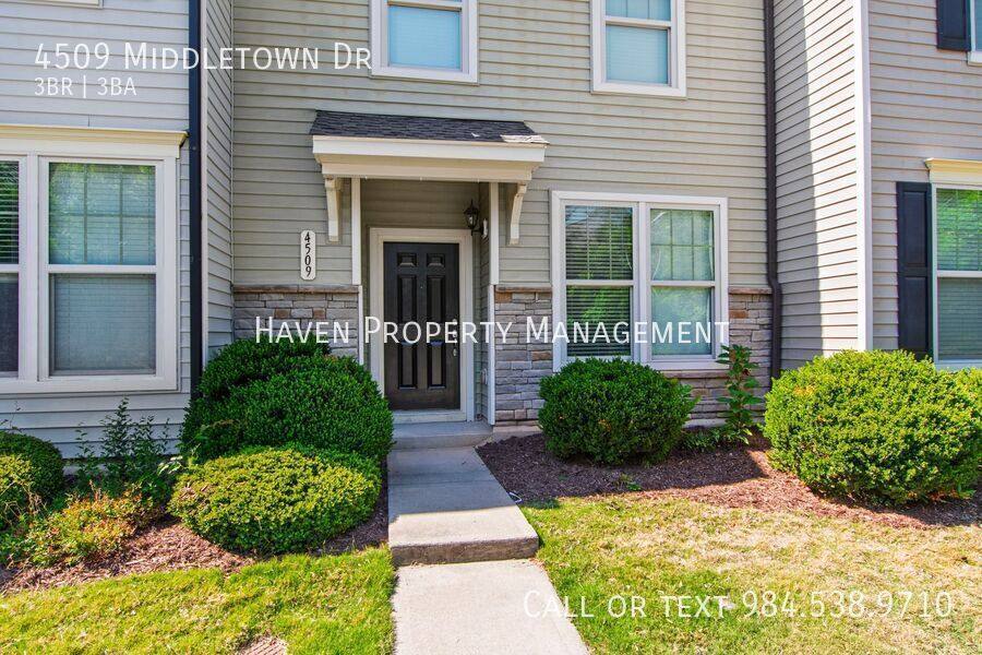 Townhouse for rent at 4509 Middletown Dr, Wake Forest, NC 27587