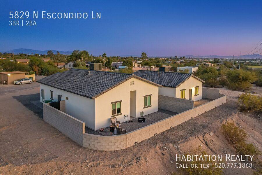 House for rent at 5829 N Escondido Lane, Tucson, AZ 85704