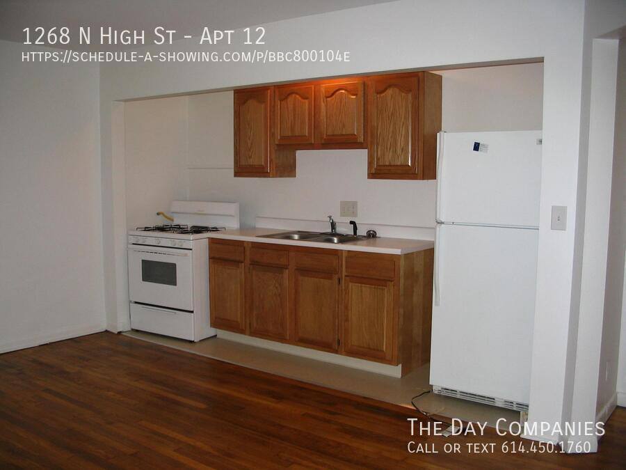 Apartment for rent at 1268 N High St #12, Columbus, OH 43201