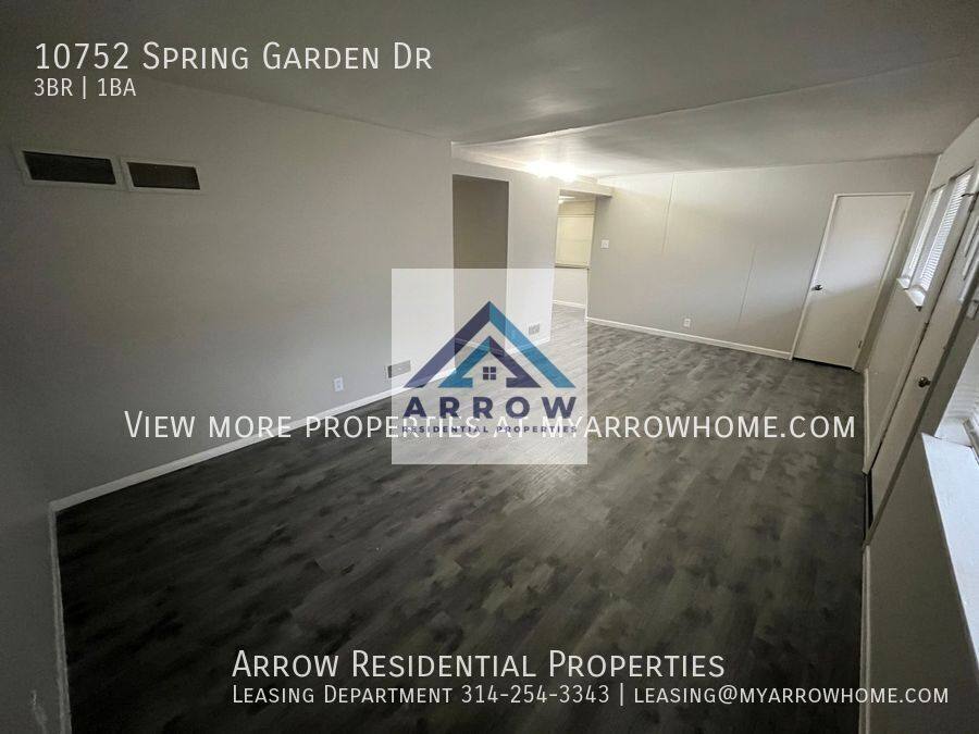 House for rent at 10752 Spring Garden Dr, Saint Louis, MO 63137