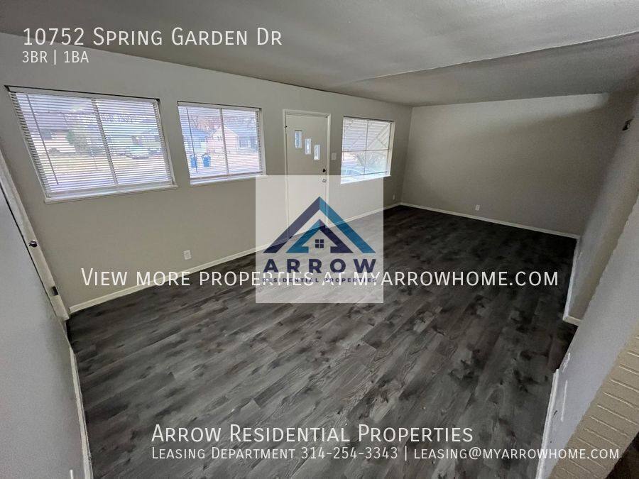 House for rent at 10752 Spring Garden Dr, Saint Louis, MO 63137