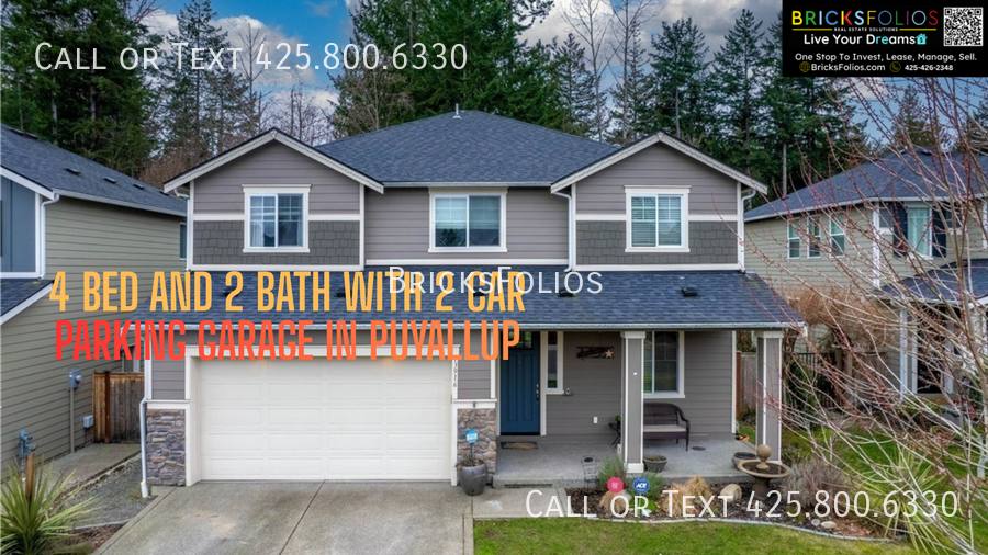 House for rent at 13916 63rd Ave E, Puyallup, WA 98373