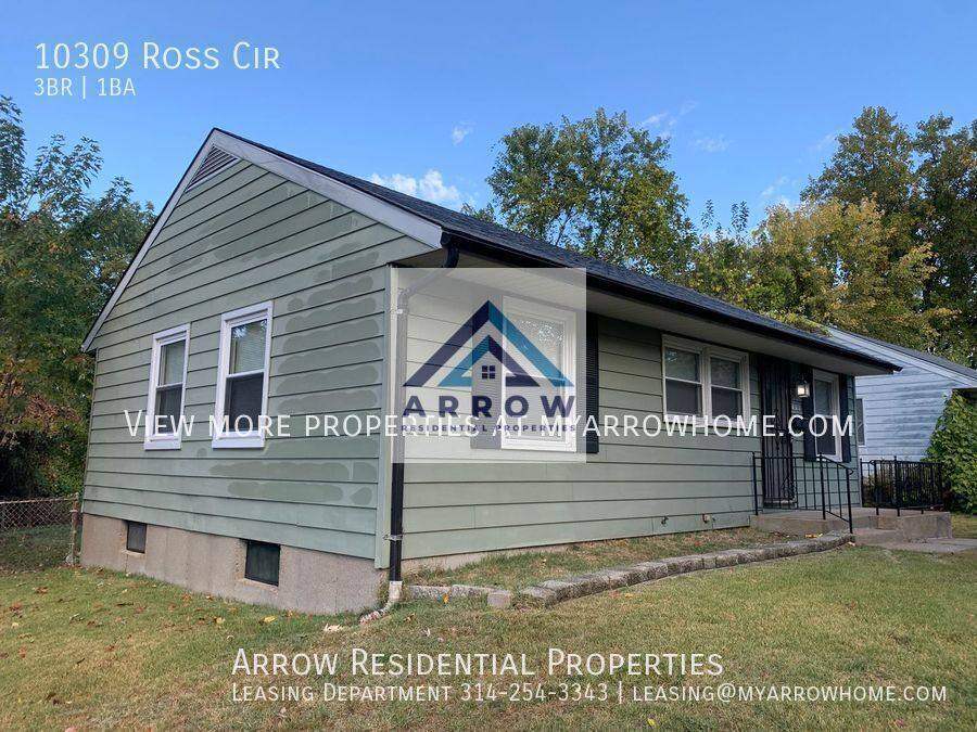 House for rent at 10309 Ross Circle, Saint Louis, MO 63137