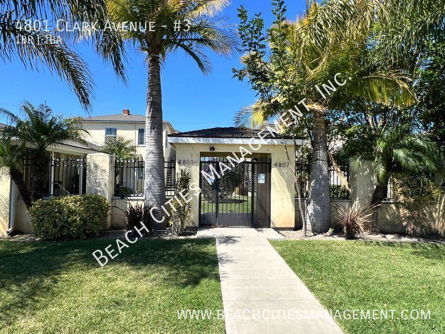 Apartment for rent at 4801 Clark Ave #3, Long Beach, CA 90808