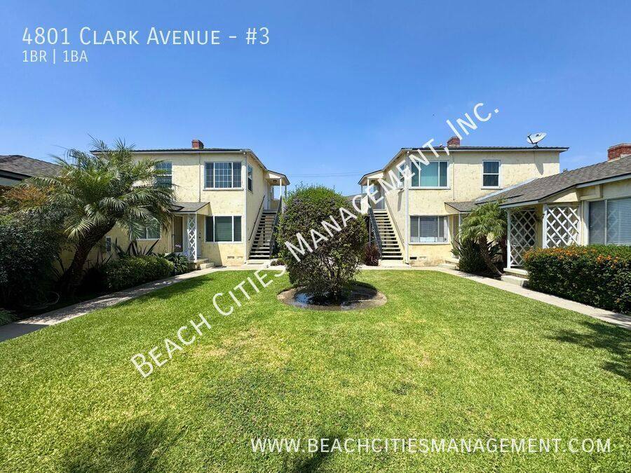 Apartment for rent at 4801 Clark Ave #3, Long Beach, CA 90808