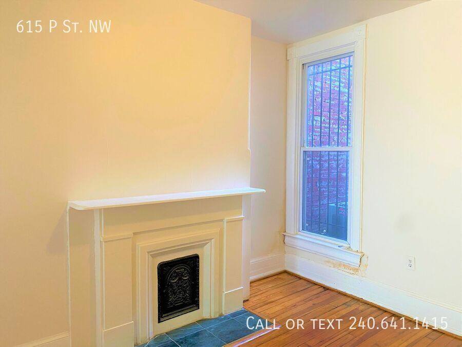Townhouse for rent at 615 P St NW, Washington, DC 20001