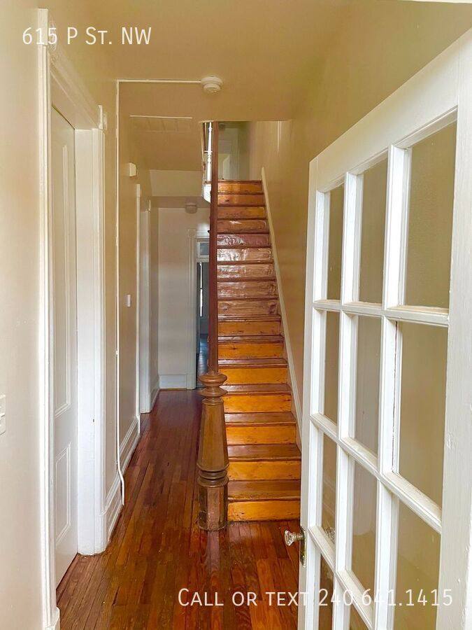 Townhouse for rent at 615 P St NW, Washington, DC 20001
