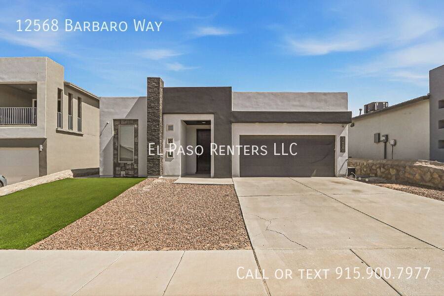 House for rent at 12568 Barbaro Way, El Paso, TX 79928