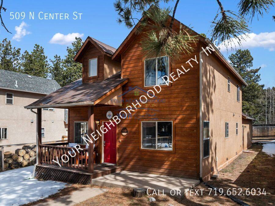 House for rent at 509 N Center St, Woodland Park, CO 80863
